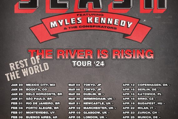 THE RIVER IS RISING – REST OF THE WORLD TOUR '24: - SlashOnline