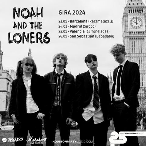 Noah And The Loners Gira España 2024