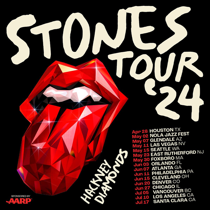 Los Rolling Stones anuncian una gira por Norteamérica en 2024 para presentar Hackney Diamonds