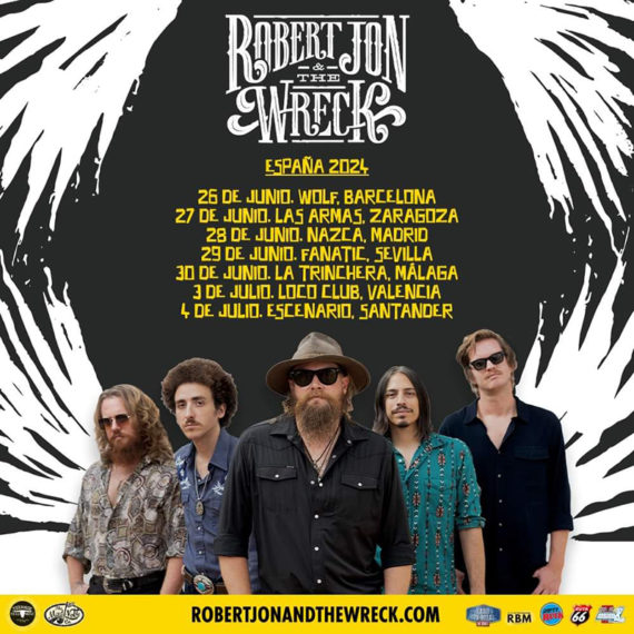 Robert Jon and The Wreck nos visitan este verano 2024