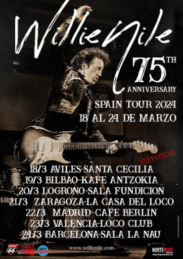 Willie Nile gira tour 2024