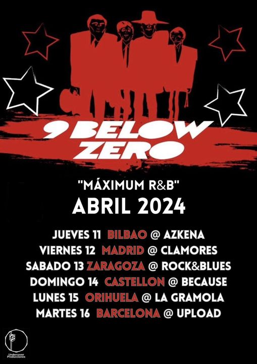 Nine Bellow Zero Gira España 2024