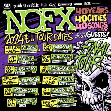 NOFX GIRA EUROPA 2024