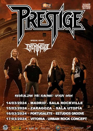Prestige "Revealing The Ravage" Gira España 2024