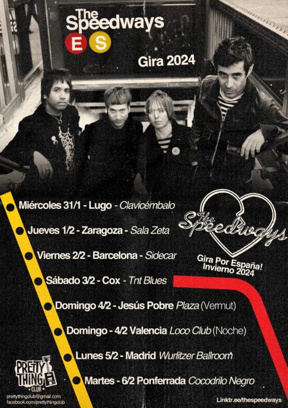 The Speedways "Gira España 2024"