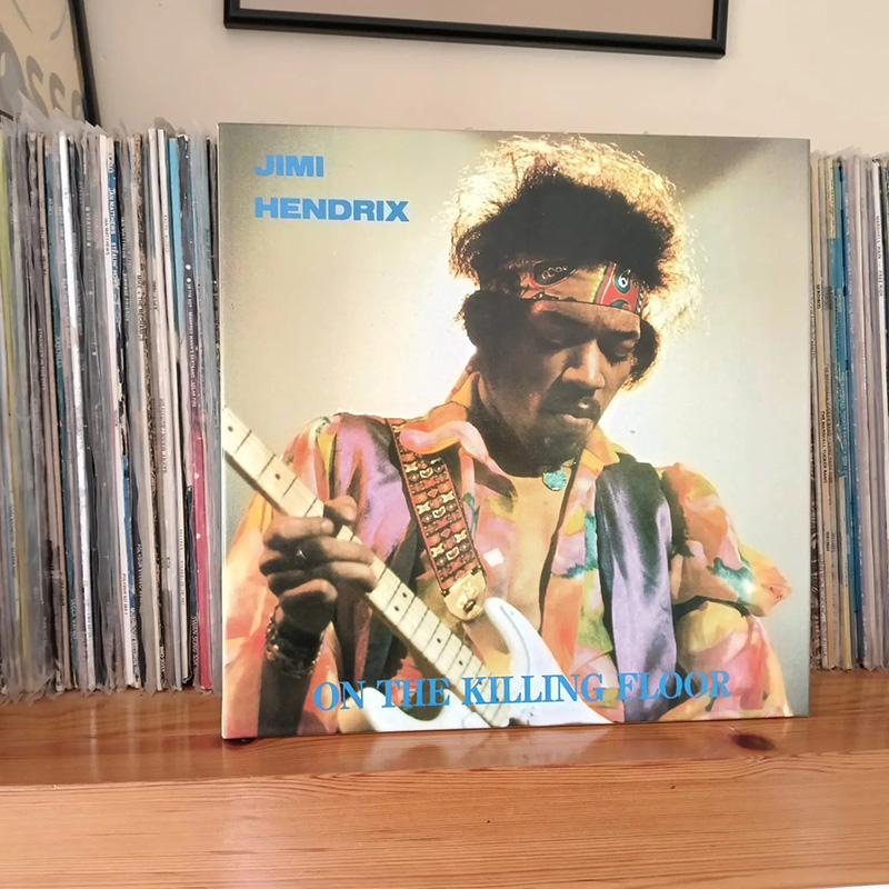 Jimi Hendrix discos piratas bootlegs On the killing