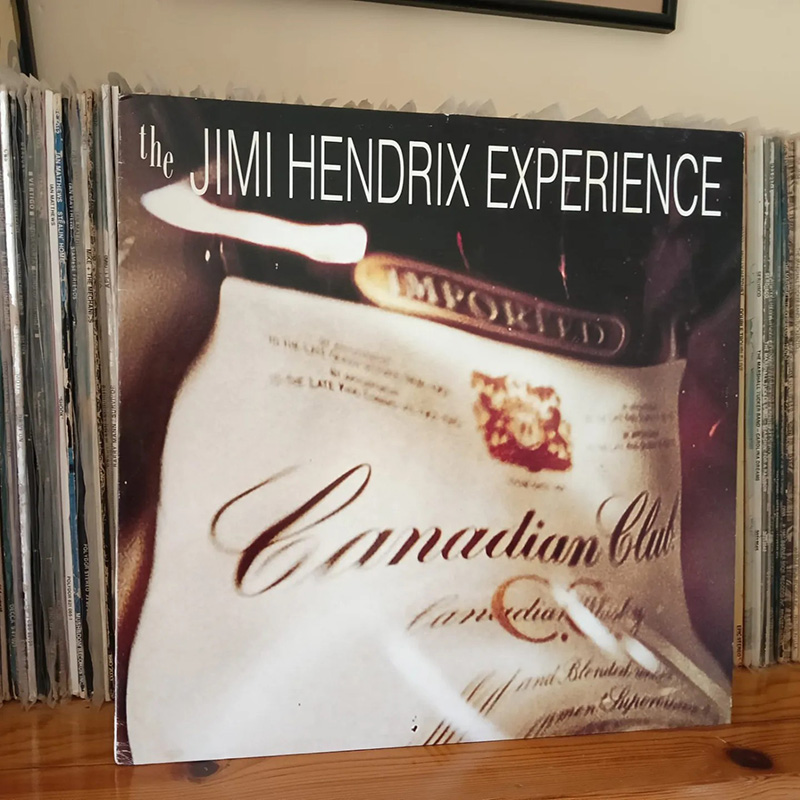 Jimi Hendrix discos piratas bootlegs. Canadian Club