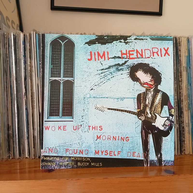 Jimi Hendrix discos piratas bootlegs. Canadian Club