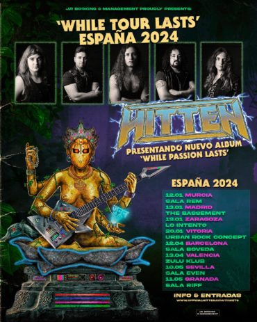 Hitten "While Tour Lasts" Gira España 2024