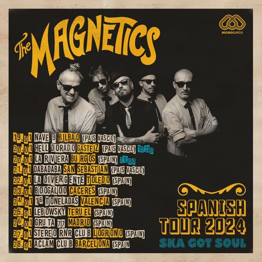 The Magnetics Gira España 2024