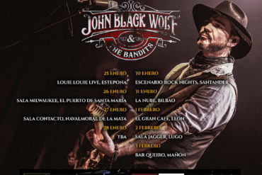John Black Wolf & The Bandits Gira España 2024