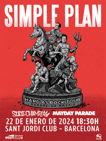 Simple Plan, gira de aniversario en Barcelona