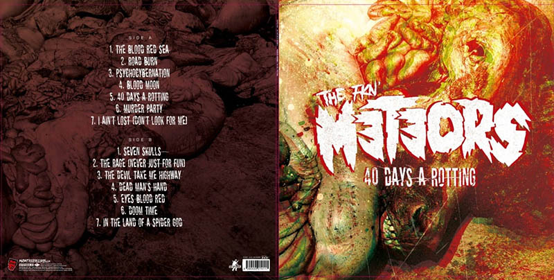 The Meteors  presentan su nuevo disco 40 Days a Rotting en España en abril y mayo
