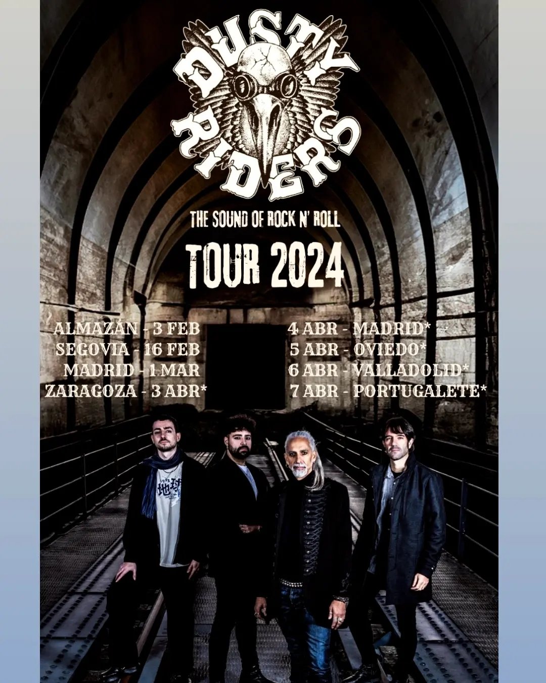 Dusty Riders "The Sound Of Rock And Roll Gira 2024"