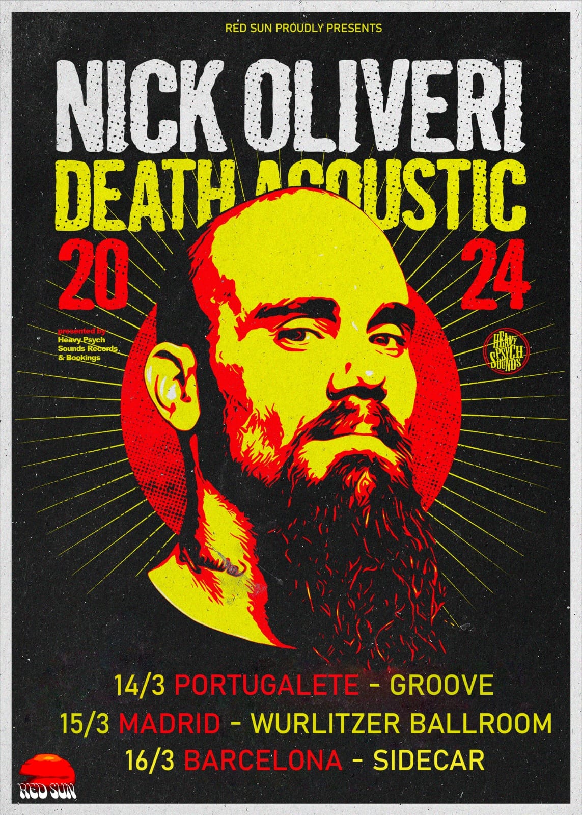 Nick Oliveri "Death Acoustic" España 2024