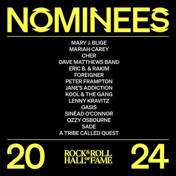 Nominados al Rock and Roll Hall of Fame 2024