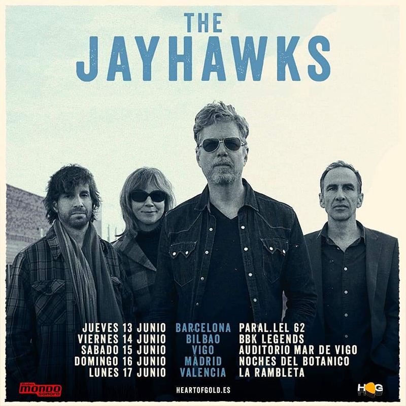 The Jayhawks giran en junio