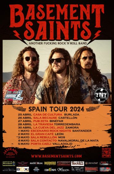 Basement Saints Gira España 2024