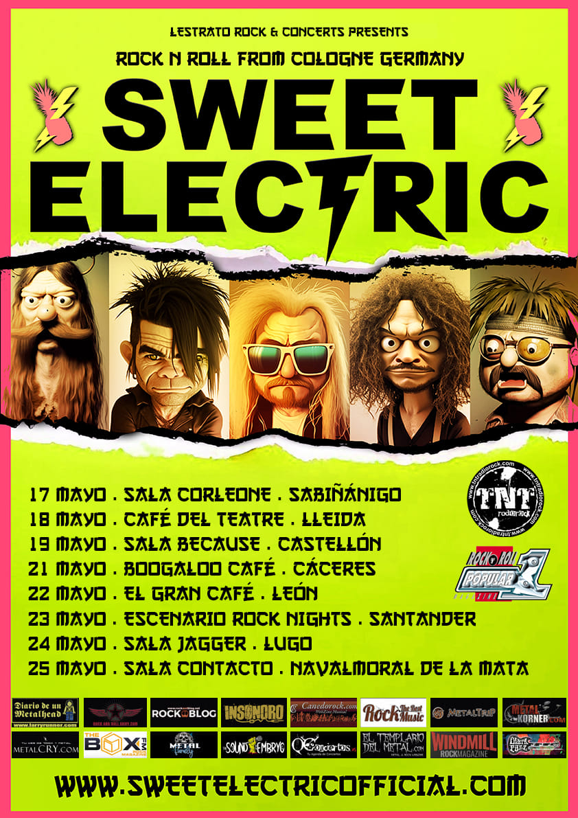 Sweet Electric Gira España 2024