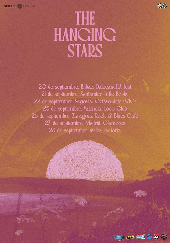 The Hanging Stars anuncian gira en septiembre para presentar On A Golden Shore