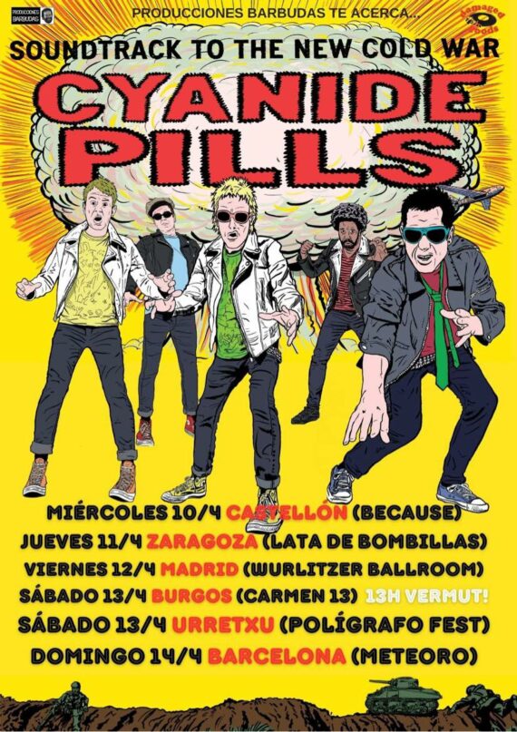 Cyanide Pills Gira España 2024