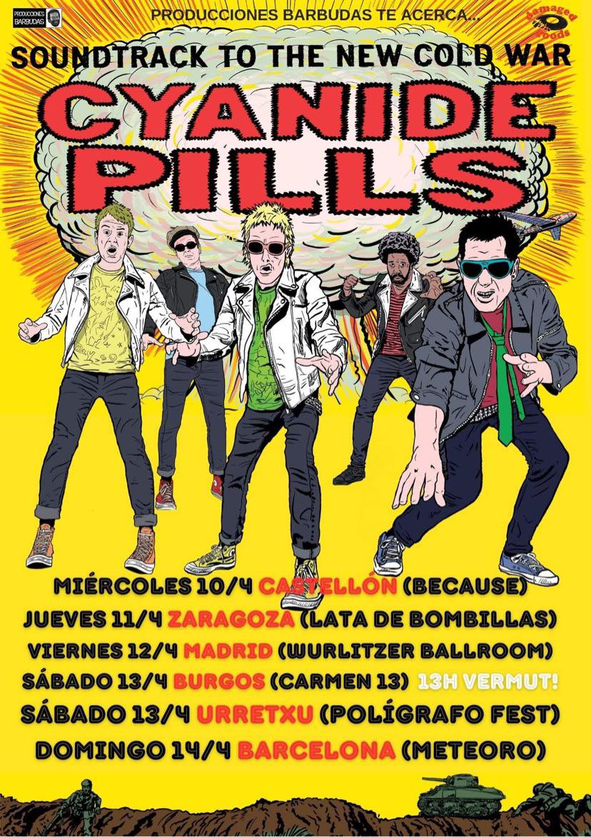 Cyanide Pills Gira España 2024