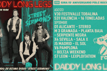 Gira de Daddy Long Legs en agosto y septiembre para presentar Street Sermons