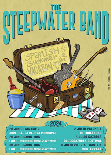 Gira de The Steepwater Band en junio y julio 2024