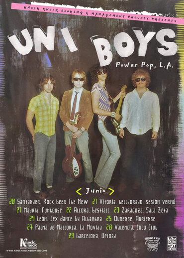 Gira española de Uni Boys para presentar Buy this now!