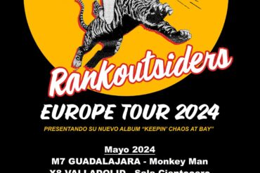 Pat Todd & The Rankoutsiders Gira España 2024