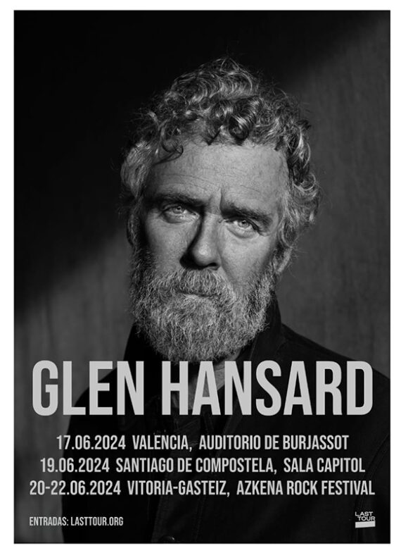 Glen Hansard presentará All That Was East Is West of Me Now en Valencia, Santiago, Azkena y Barcelona