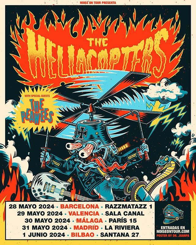 The Hellacopters interview entrevista gira 2024