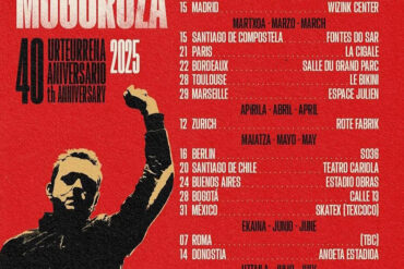 Fermin Muguruza celebra 40 años en los escenarios con una gira internacional para 2025