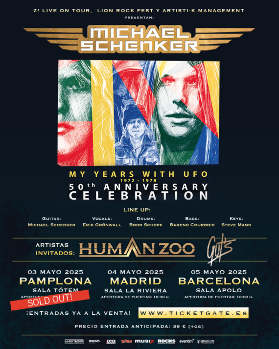 Michael Schenker España 2025