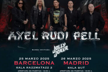 Axel Rudi Pell España 2025
