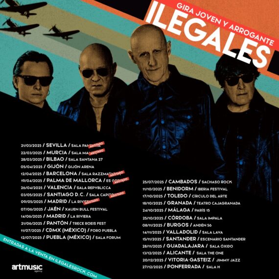 Ilegales-Gira Joven Y Arrogante 2025