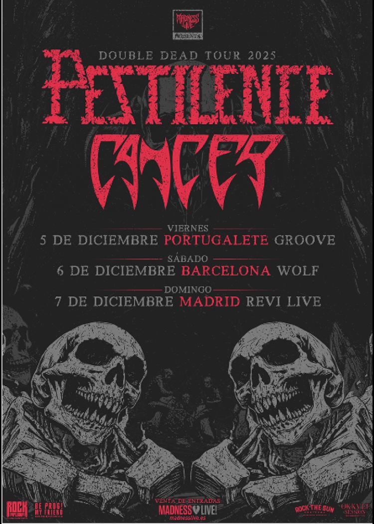 Pestilence+Cancer España 2025