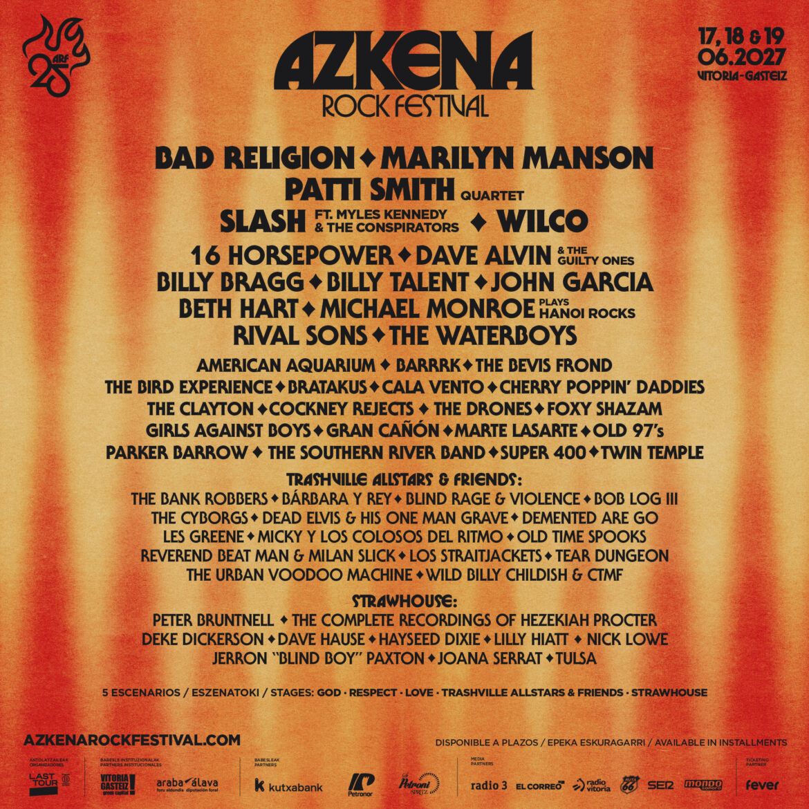 Azkena Rock Festival 2027