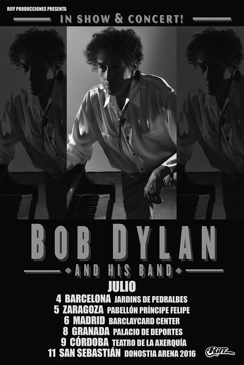 Bob Dylan anuncia gira española para presentar Shadows in the night