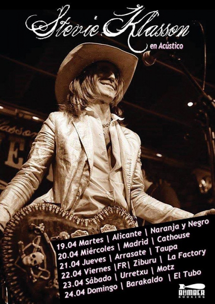 Gira En Ac stico De Stevie Klasson Dirty Rock Magazine