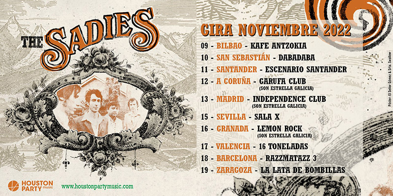 The-Sadies gira noviembre 2022 The-Sadies gira noviembre 2022